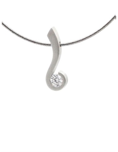 COLLAR SANT JORDI TOPACI BLANC