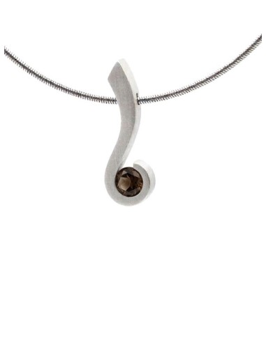 COLLAR SANT JORDI CUARZO AHUMADO