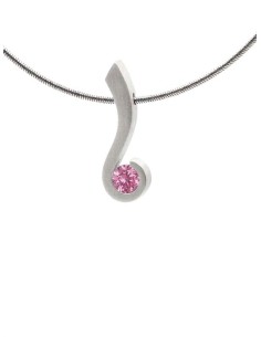 COLLAR SANT JORDI QUARÇ ROSA