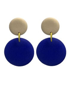 PENDIENTES VIVA AZUL