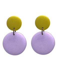 PURPLE VIVA  EARRING
