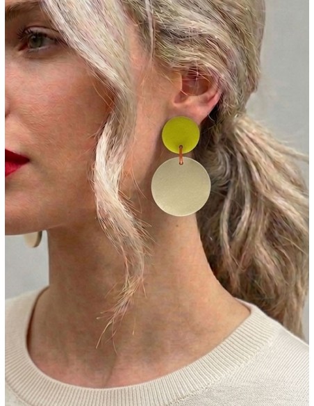 PENDIENTES VIVA BEIGE