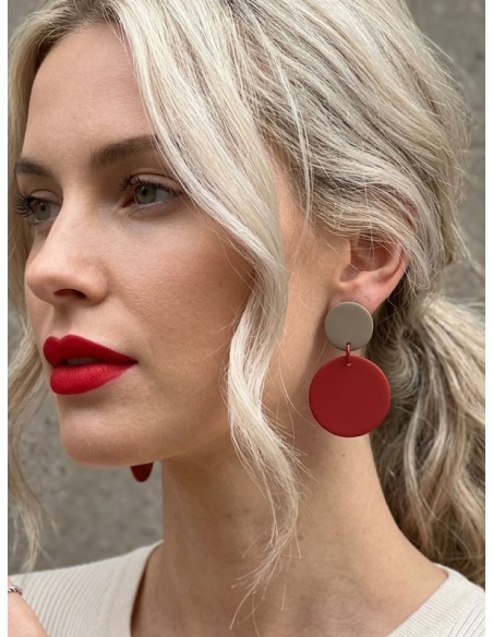 RED VIVA  EARRING