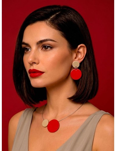 COLLAR VIVA VERMELL