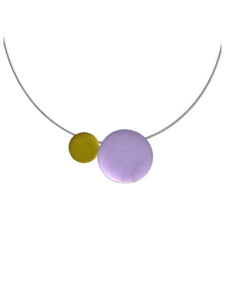 PURPLE VIVA  NECKLACE