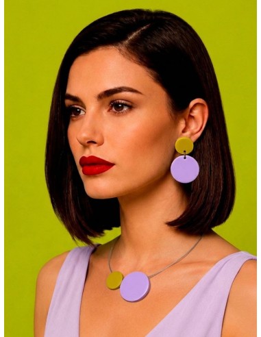 PURPLE VIVA  NECKLACE